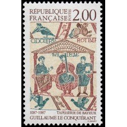 France Francia 2492 1987 Guillaume el conquistador MNH