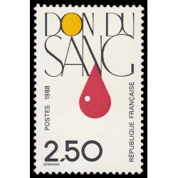 France Francia 25281988 Donadores de sangre MNH France Francia 25281988 Donadores de sangre MNH