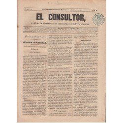 España Spain Timbres de Periódicos P.2 1857 Timbre Azul El Consultor España Spain Timbres de Periódicos P.2 1857 Timbre Azul El Consultor