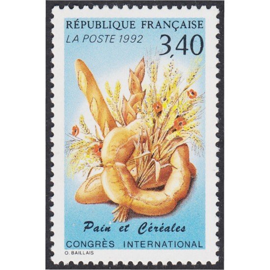 France Francia 2757 1992 Pan MNH