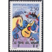 France Francia 2784 1992 Música MNH