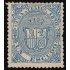 Cuba 9 Telégrafos 1870 Escudo de España MH