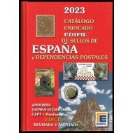 Catálogo Unificado  Edifil España y Dependencias postales ed. 2023