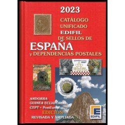 Catálogo Unificado  Edifil España y Dependencias postales ed. 2023