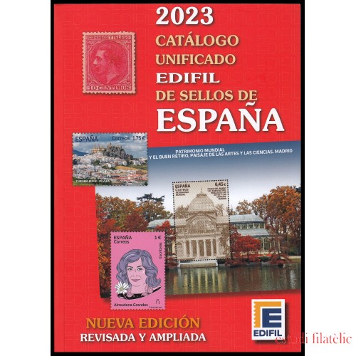 Catálogo Unificado Edifil Sellos de España Ed. 2023
