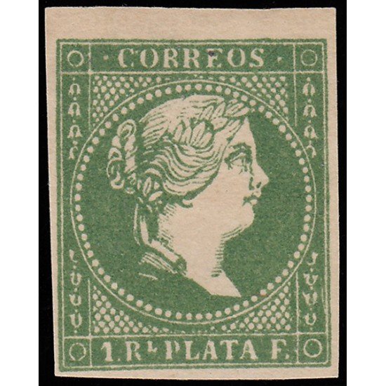 Antillas Antilles 8 1857 Isabel II MH Antillas Antilles 8 1857 Isabel II MH