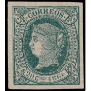 Cuba 15 1866 Isabel II  MH