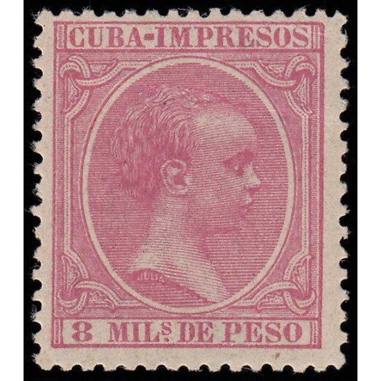 Cuba 135 1894 Alfonso XIII MH Cuba 135 1894 Alfonso XIII MH