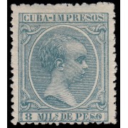 Cuba 145 1896-1897 Alfonso XIII  MH