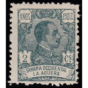 La Agüera 15 1923 Alfonso XIII MNH 