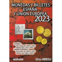 Catálogo Hnos. Guerra Monedas y Billetes España y Unión Europea Ed. 2023