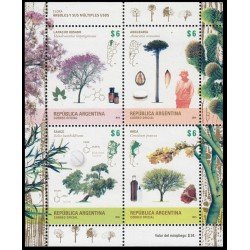 Argentina 3072/75 2015 Árboles trees MNH Argentina 3072/75 2015 Árboles trees MNH