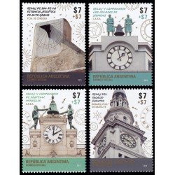 Argentina 3098A/D 2015 Arquitectura y relojes MNH