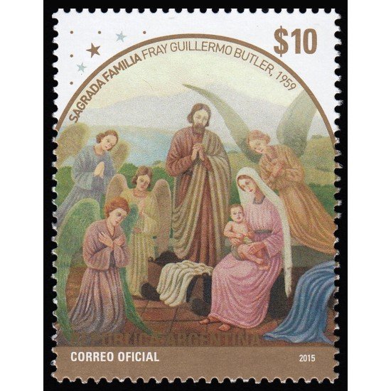 Argentina 3094 2015 Navidad Santa Familia MNH Argentina 3094 2015 Navidad Santa Familia MNH