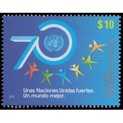 Argentina 3084 2015 70 aniversario ONU MNH