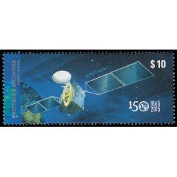 Argentina 3080 2015 150 Aniversario ITU Satélite ARSAT-1 MNH