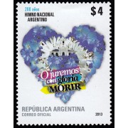 Argentina 3002 2013 Bicentenario del Himno Nacional Argentino MNH