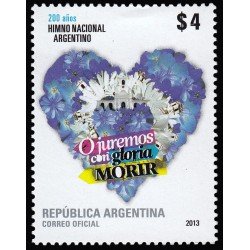 Argentina 3002 2013 Bicentenario del Himno Nacional Argentino MNH Argentina 3002 2013 Bicentenario del Himno Nacional Argentino MNH