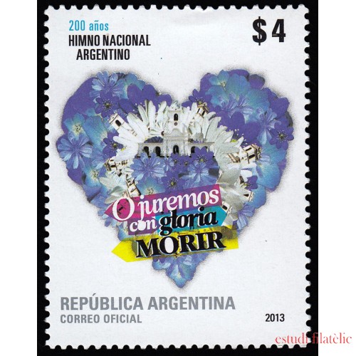 Argentina 3002 2013 Bicentenario del Himno Nacional Argentino MNH