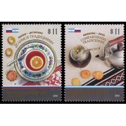 Argentina 3157/58 2016 Compartiendo Tradiciones Rusia-Argentina MNH