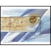 Argentina HB 132 2012 Bicentenario de la creación de la bandera argentina MNH