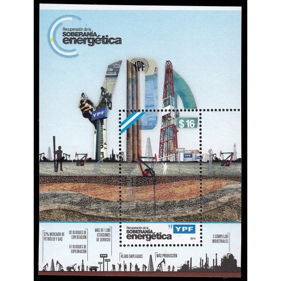 Argentina HB 139 2014 Recuperación de soberanía energética MNH