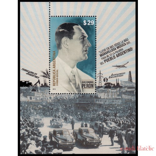 Argentina HB 147 2015 Juan Domingo Perón MNH