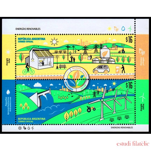 Argentina HB 160 2018 Energías renovables MNH 