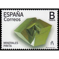 España Spain 5541 2022 Minerales Pirita MNH Tarifa B España Spain 5541 2022 Minerales Pirita MNH Tarifa B