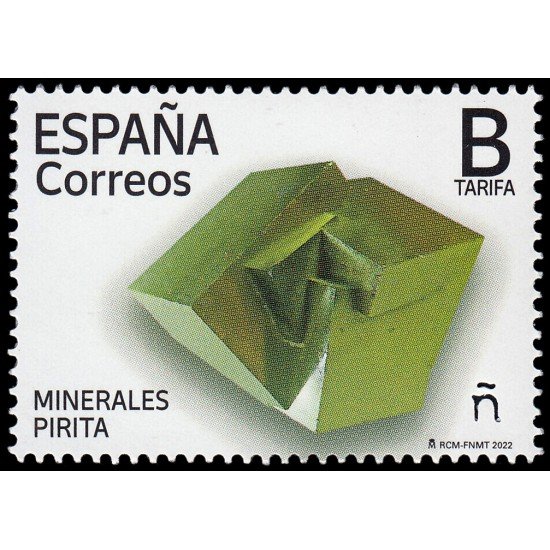España Spain 5541 2022 Minerales Pirita MNH Tarifa B España Spain 5541 2022 Minerales Pirita MNH Tarifa B