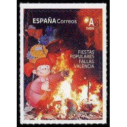 España Spain 5548 2022 Fiestas populares Fallas València Autoadhesivo Tarifa A España Spain 5548 2022 Fiestas populares Fallas València Autoadhesivo Tarifa A