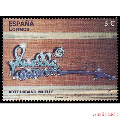 España Spain 5560 2022 Arte Urbano Muelle MNH 