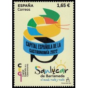 España Spain 5562 2022 Capital Española Gastronomía Sanlúcar de Barrameda MNH 