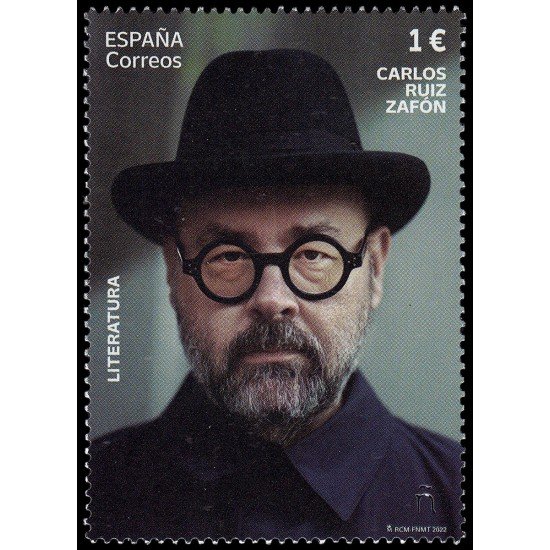 España Spain 5566 2022 Literatura Carlos Ruiz Zafón MNH España Spain 5566 2022 Literatura Carlos Ruiz Zafón MNH