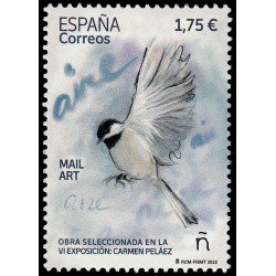 España Spain 5568 2022 Mail Art Obra VI exposición Carmen Peláez MNH España Spain 5568 2022 Mail Art Obra VI exposición Carmen Peláez MNH