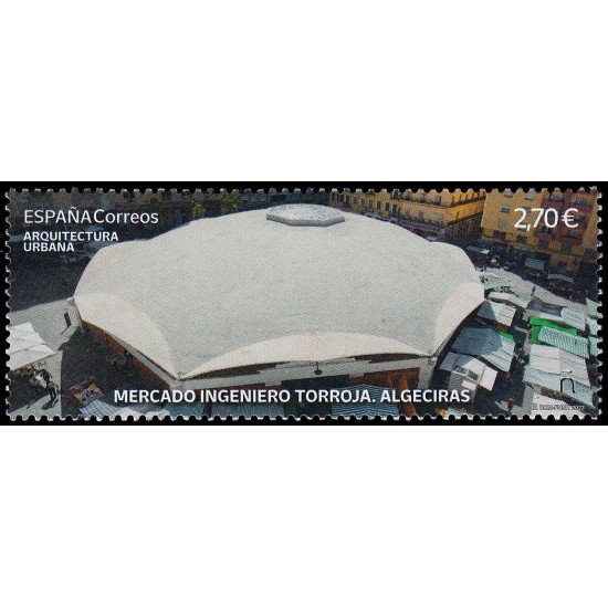 España Spain 5598 2022 Mercado Ingeniero Torroja. Algeciras MNH España Spain 5598 2022 Mercado Ingeniero Torroja. Algeciras MNH