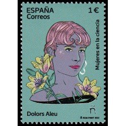 España Spain 5588 2022 Mujeres en la Ciencia Dolors Aleu MNH España Spain 5588 2022 Mujeres en la Ciencia Dolors Aleu MNH