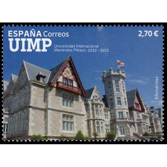 España Spain 5591 2022 Efemérides UIMP Santander 1932-2022 MNH España Spain 5591 2022 Efemérides UIMP Santander 1932-2022 MNH