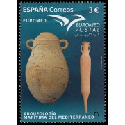 España Spain 5592 2022 Euromed Arqueología Marítima del Mediterráneo MNH 