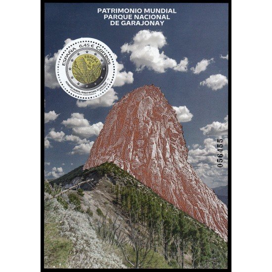 España Spain 5555 2022 Patrimonio Mundial Parque Nacional de Garajonay MNH