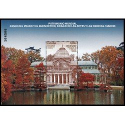 España Spain 5576 2022 Patrimonio Mundial Paseo del Prado y El Buen Retiro MNH España Spain 5576 2022 Patrimonio Mundial Paseo del Prado y El Buen Retiro MNH