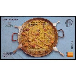 España Spain 5584 2022 Gastronomía España en 19 platos Paella Valenciana MNH España Spain 5584 2022 Gastronomía España en 19 platos Paella Valenciana MNH