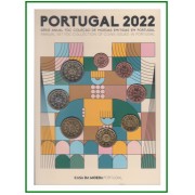 Portugal 2022 Cartera Oficial Monedas € euro Set Cartón 