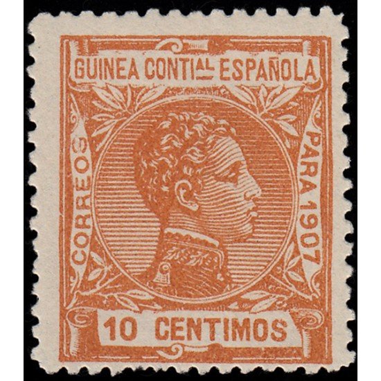 Guinea Española 48 1907 Alfonso XIII MNH Guinea Española 48 1907 Alfonso XIII MNH