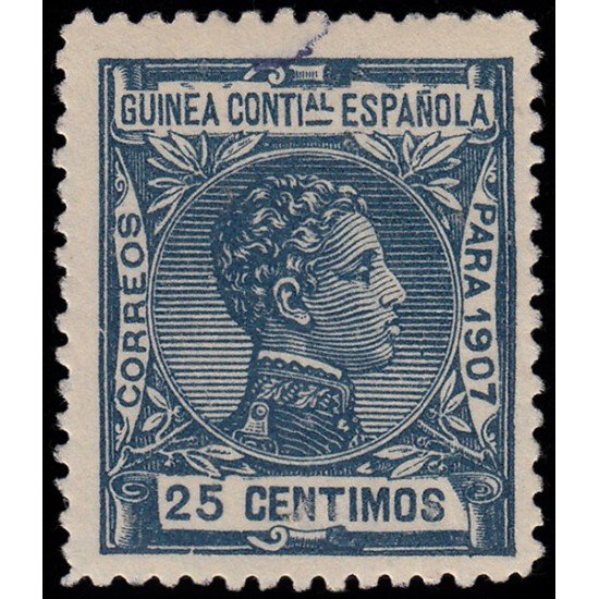 Guinea Española 50 1907 Alfonso XIII MNH Guinea Española 50 1907 Alfonso XIII MNH