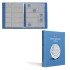 Leuchtturm 364765 Álbum de bolsillo KASKADE para UK 50 Pence con 6 hojas