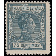 Guinea Española 52 1907 Alfonso XIII MNH