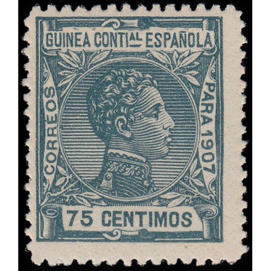 Guinea Española 52 1907 Alfonso XIII MNH Guinea Española 52 1907 Alfonso XIII MNH