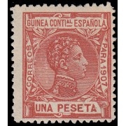 Guinea Española 53 1907 Alfonso XIII MNH