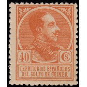 Guinea Española 136 1919 Alfonso XIII MNH 
